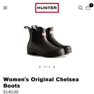 Hunter Women's Original Chelsea Boots